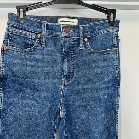 Madewell‎ 10" High-Rise Skinny Jeans Size 25 - Picture 3 of 10